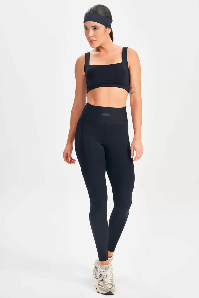 Lets Gym - Top Push Preto - 2603PT