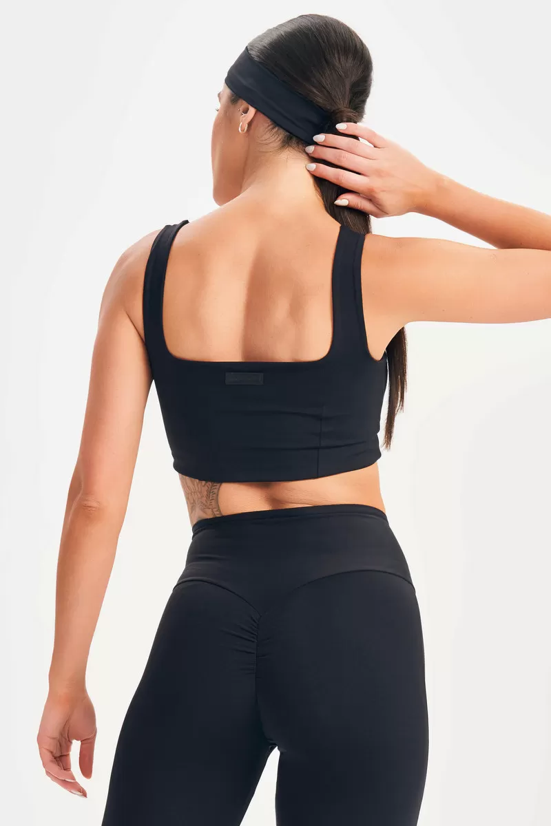 Lets Gym - Top Push Preto - 2603PT