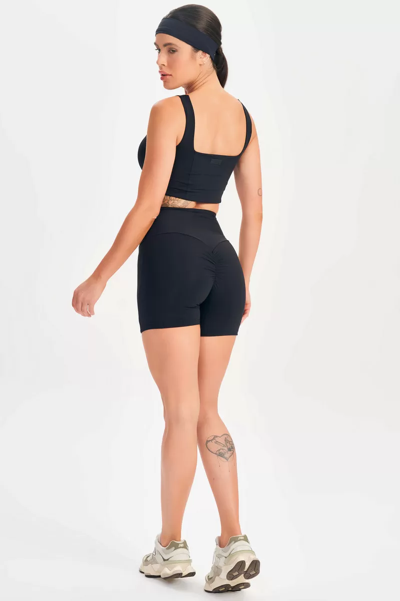 Lets Gym - Shorts Push Preto - 2605PT