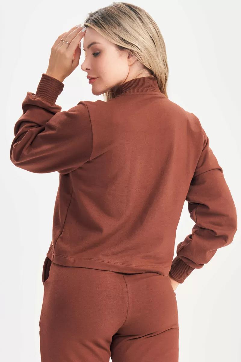 Lets Gym - Brown Core Blouse - 2608MR