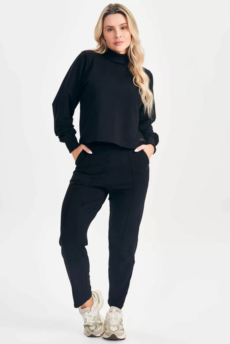 Lets Gym - Black Core Pants - 2609PT