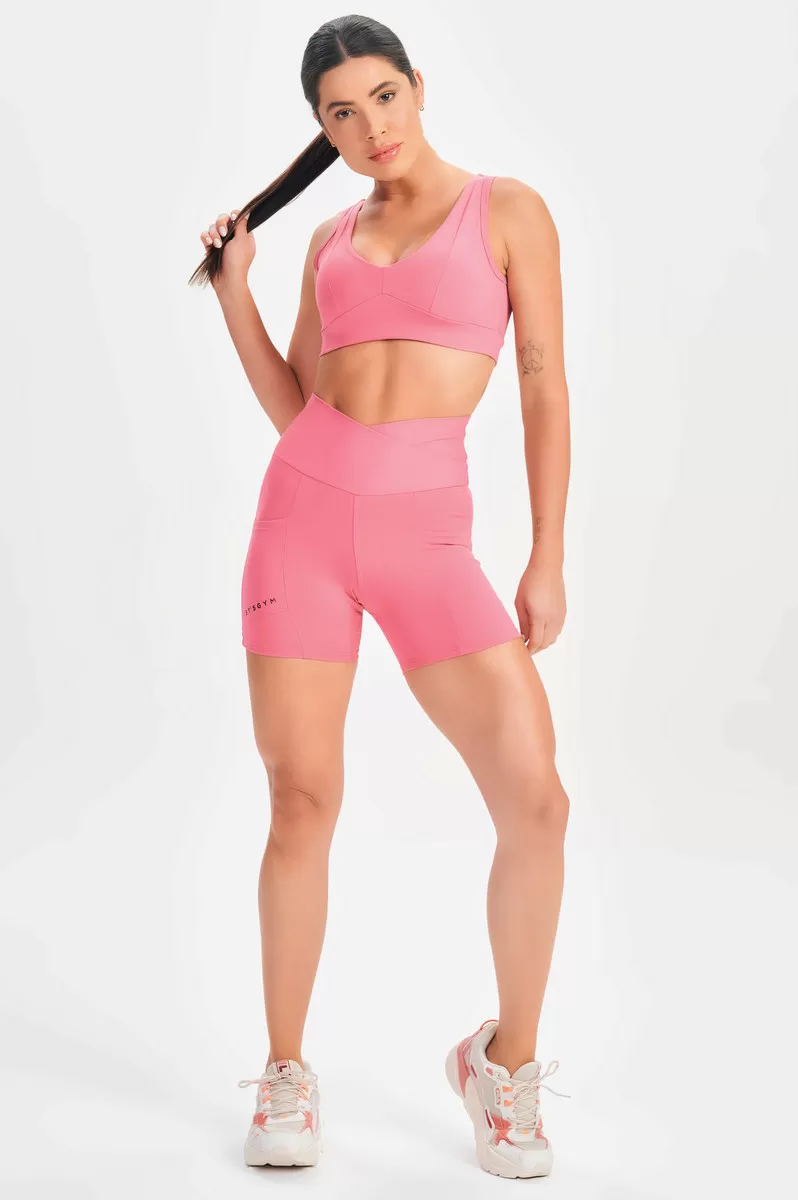 Lets Gym - Top Mellow Rosa Vintage - 2613RV