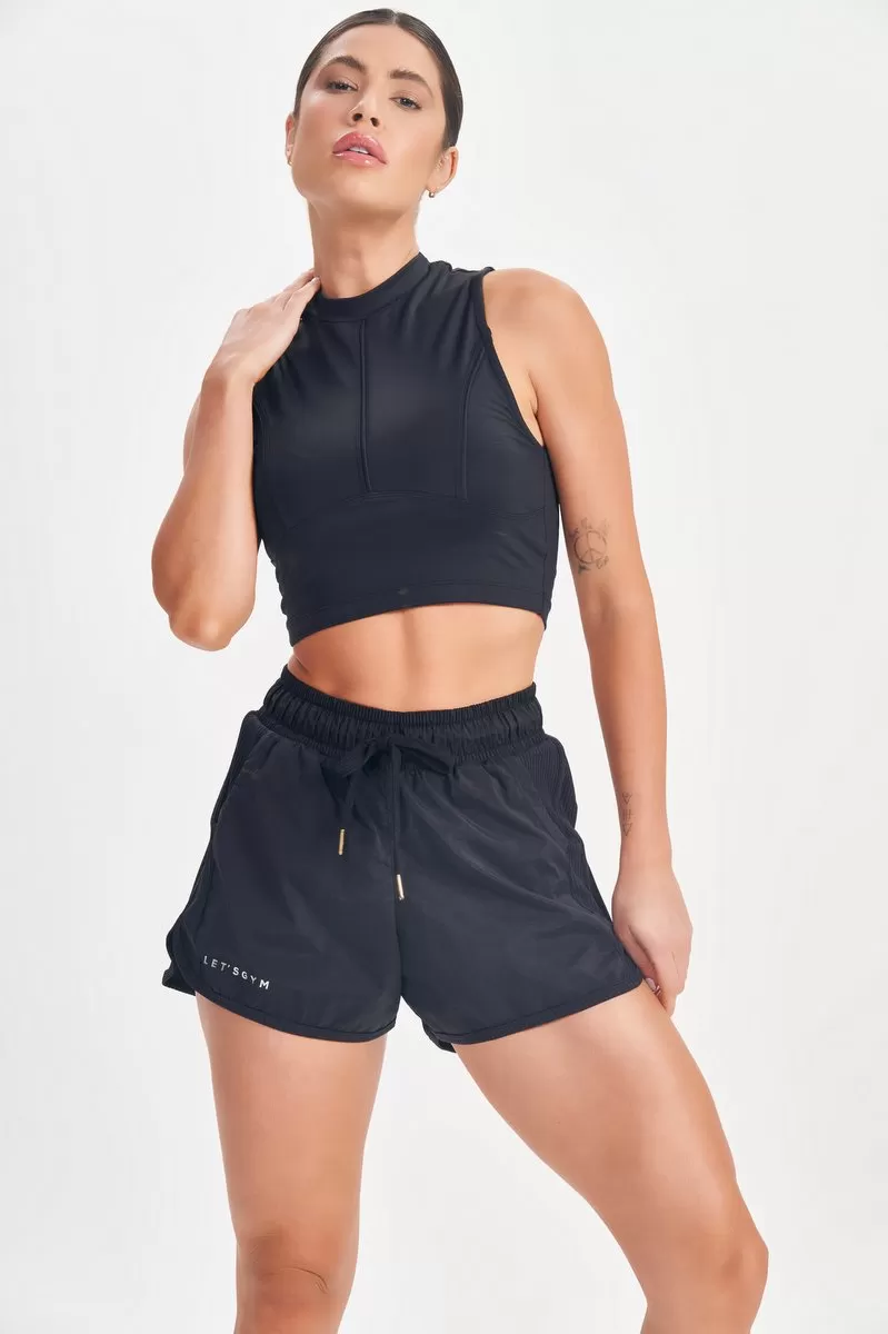 Lets Gym - Shorts Up Preto - 2647PT