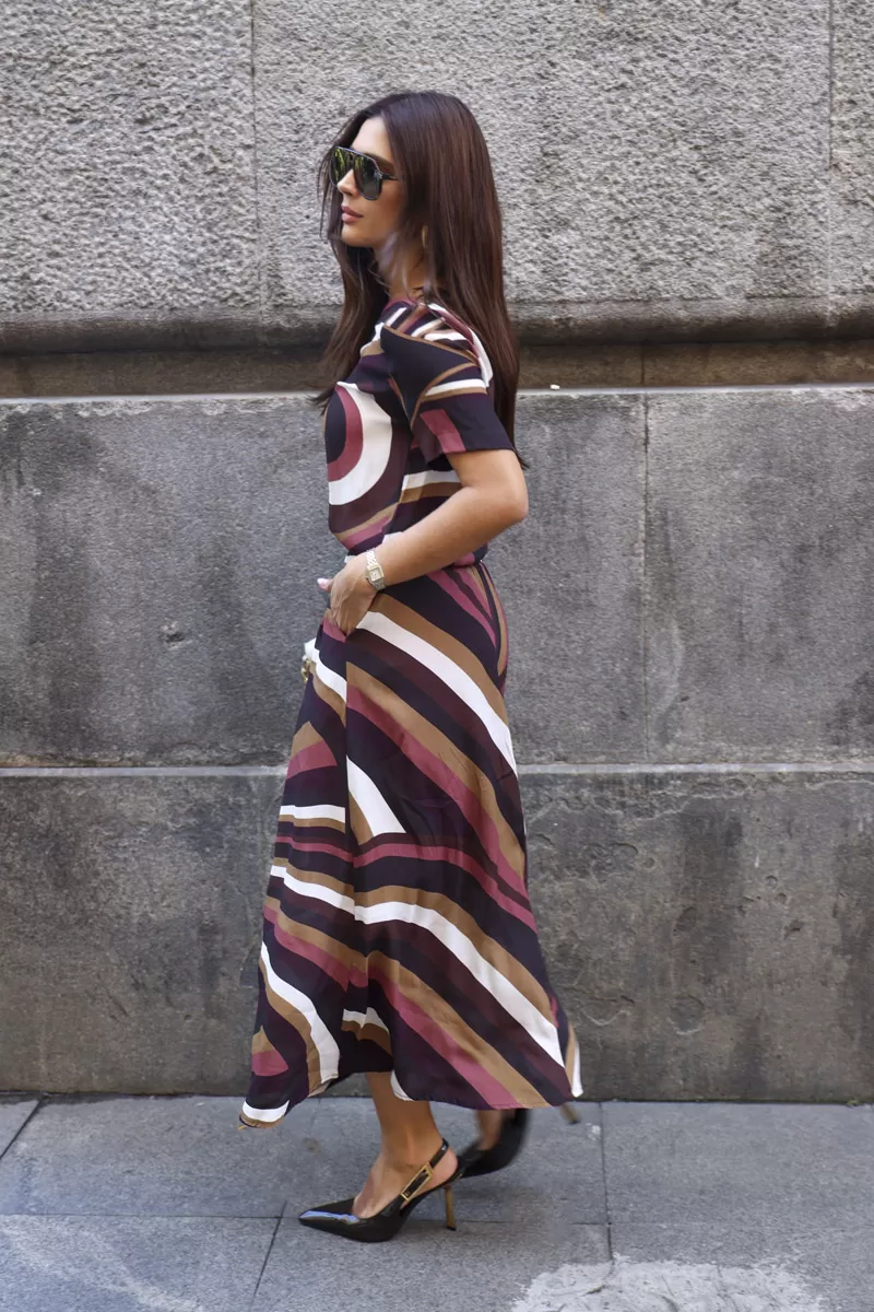 Hidrogênio - SAIA MIDI ESTAMPADA - 20441110