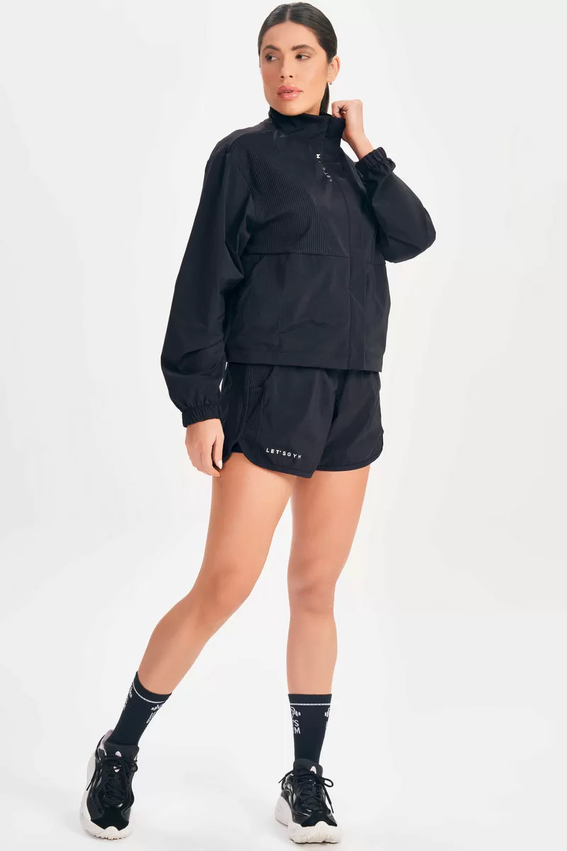 Lets Gym - Jaqueta Up Preto - 2646PT