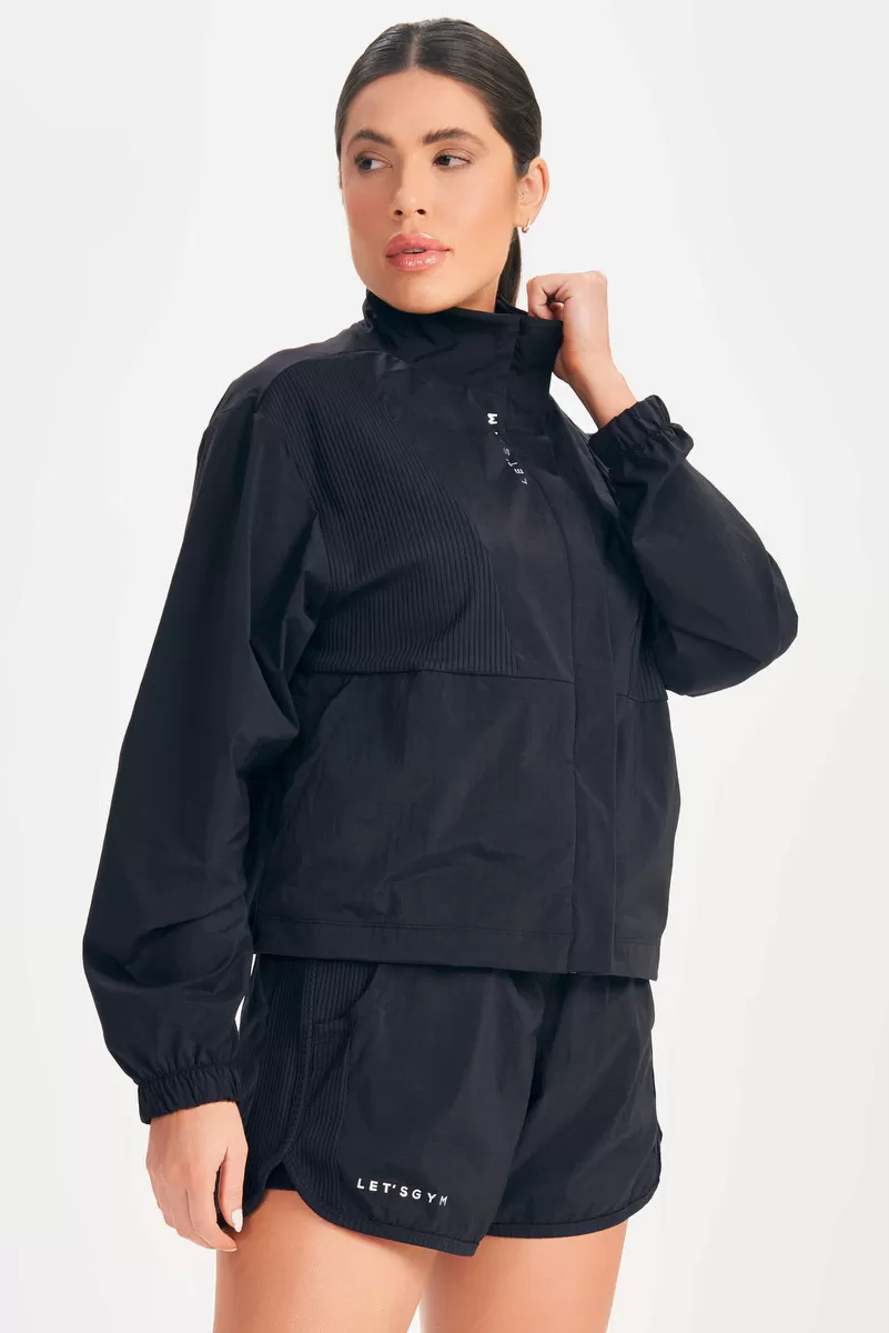Lets Gym - Jaqueta Up Preto - 2646PT