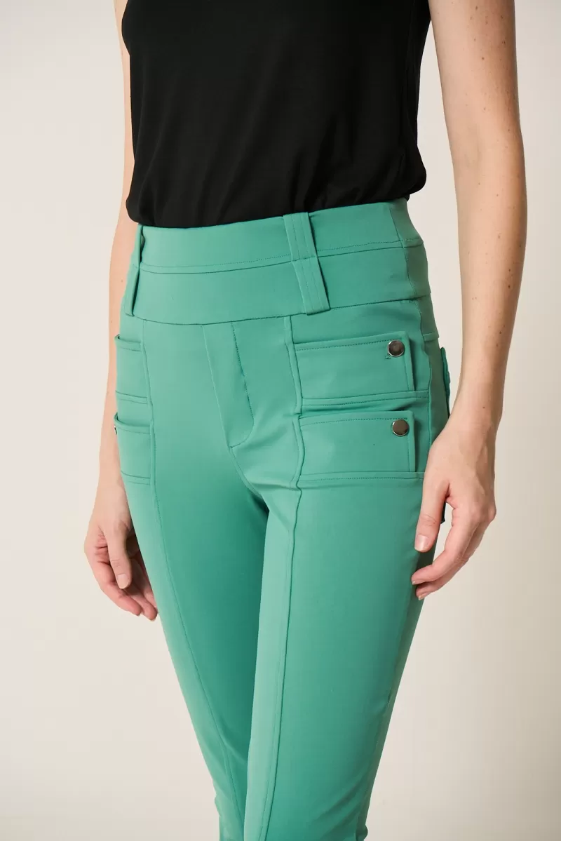 Hidrogênio - FISHERMAN PANTS WITH CARMEM GREEN LAPELS - 20321009