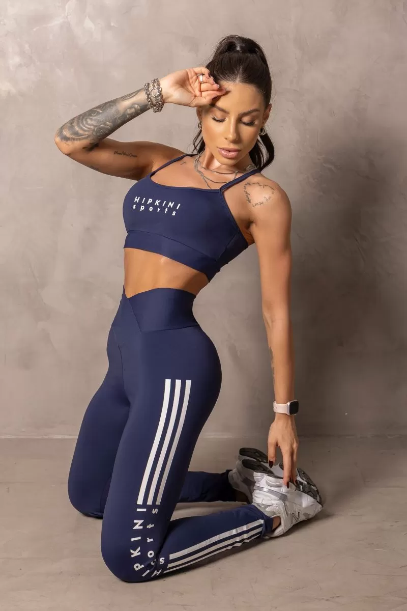Hipkini - Top Runner Azul Marinho com Silk - 33331109
