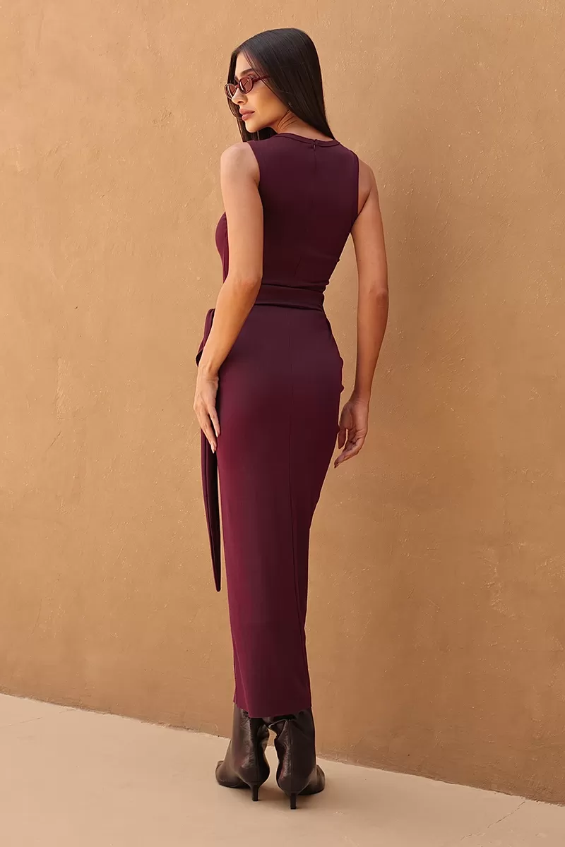Dot Clothing - Vestido Body Dot Clothing Regata Longuete Uva - 2224UVA