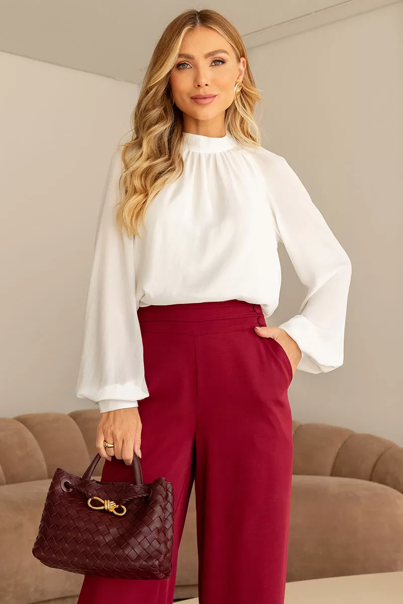 Miss Misses - Blusa Celina Off White - 54515030