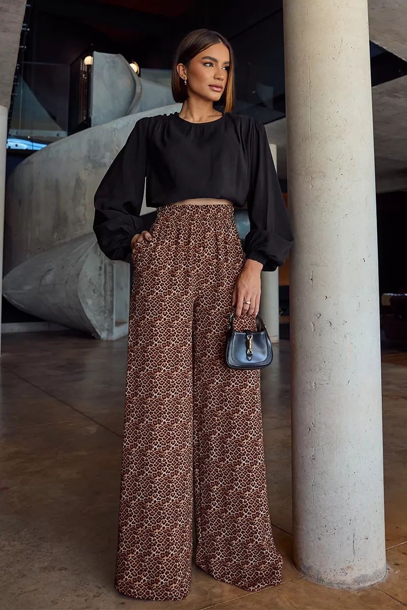 Dot Clothing - Blusa Manga Balonê Dot Clothing Preto - 2714PRETO