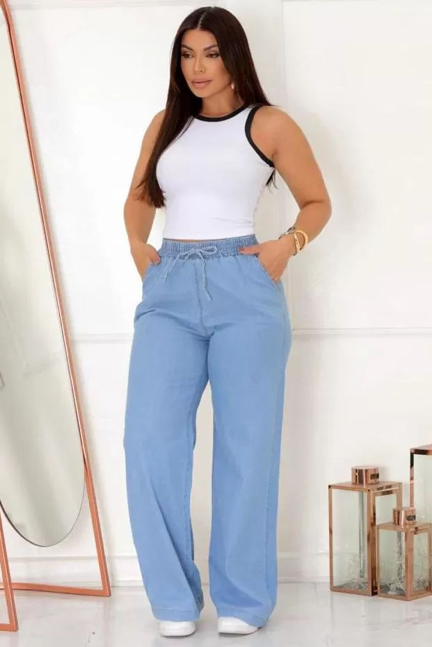 AS8 - Light Blue Jeans Pants - AYB1003