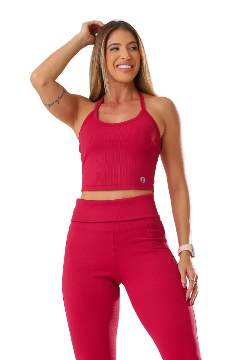 Garotafit - Blusa Drippy Cereja - BL231FC