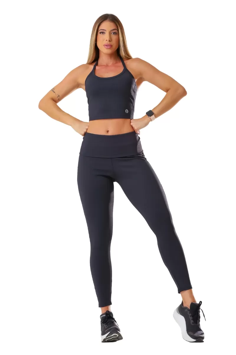 Garotafit - Calça Drippy Preta - FUS496A