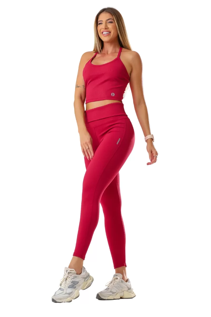 Garotafit - Drippy Cherry Pants - FUS496FC