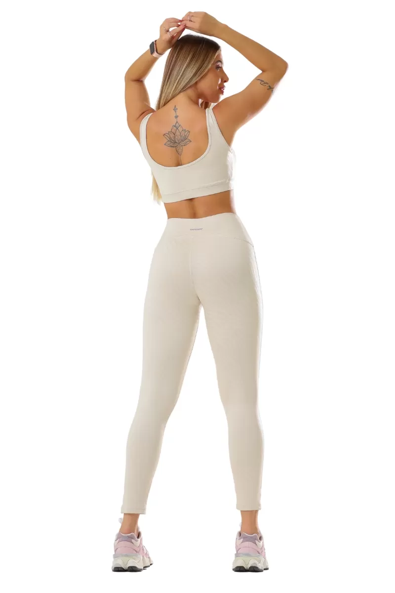 Garotafit - Conjunto Mood Aveia - FCS403IA