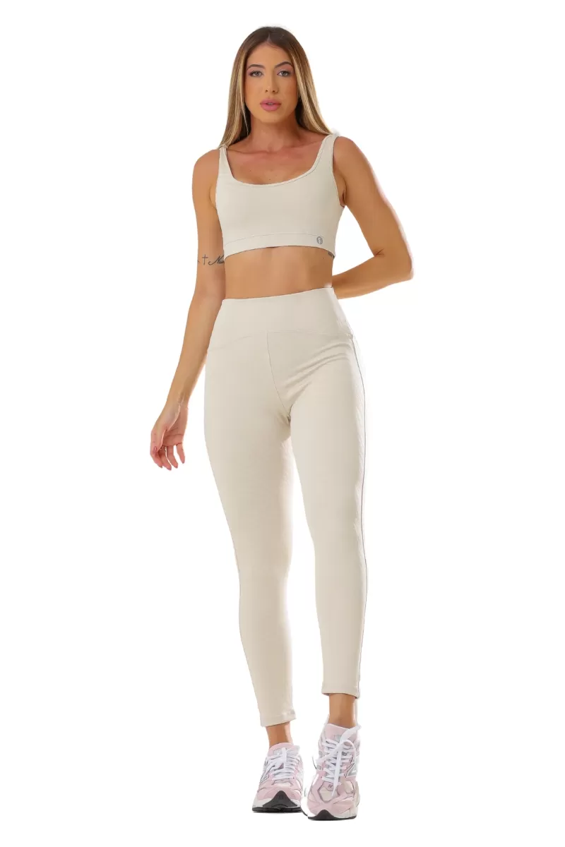Garotafit - Conjunto Mood Aveia - FCS403IA