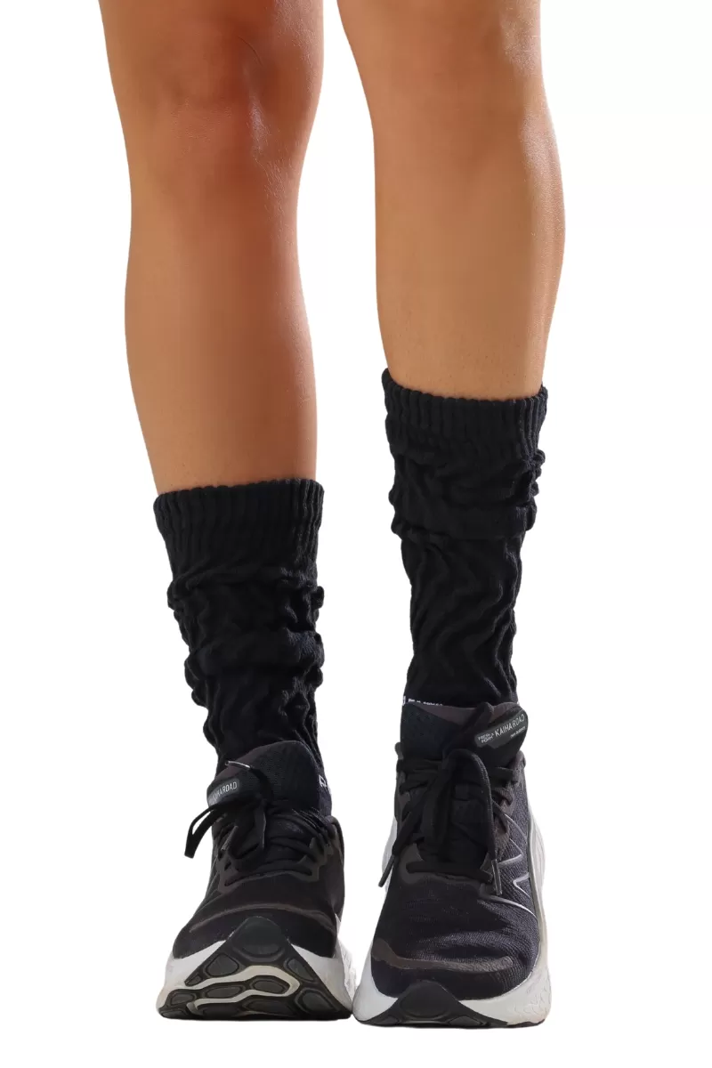 Garotafit - Black Aerobic High Top Socks - MEIA02AU