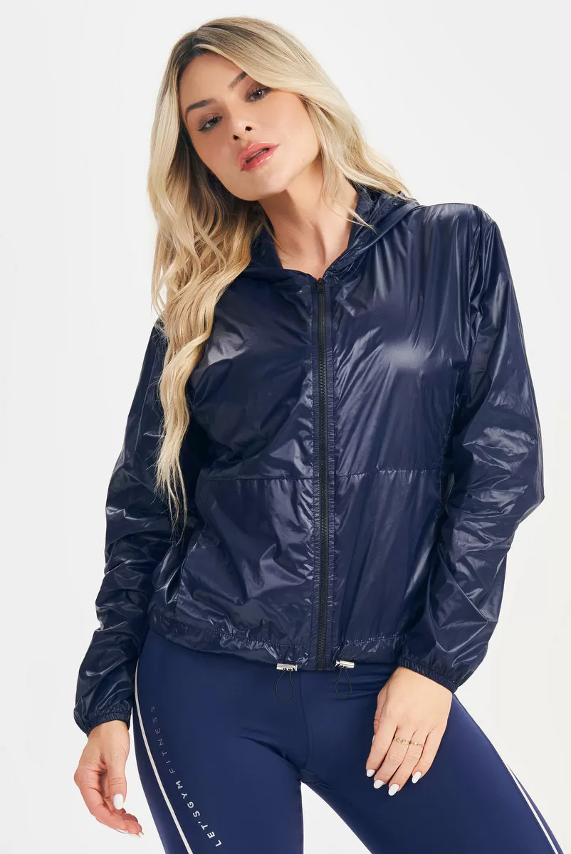 Lets Gym - Lets Basic Navy Blue Jacket - 2621AZ