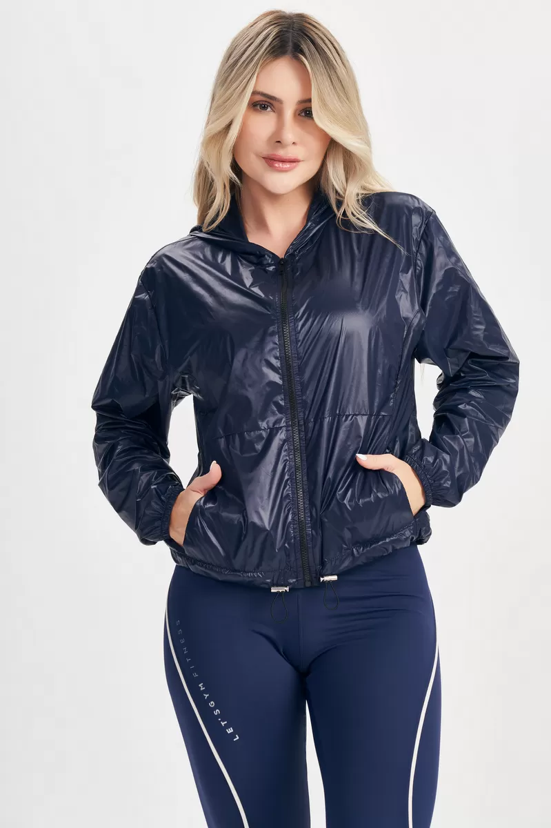 Lets Gym - Lets Basic Navy Blue Jacket - 2621AZ
