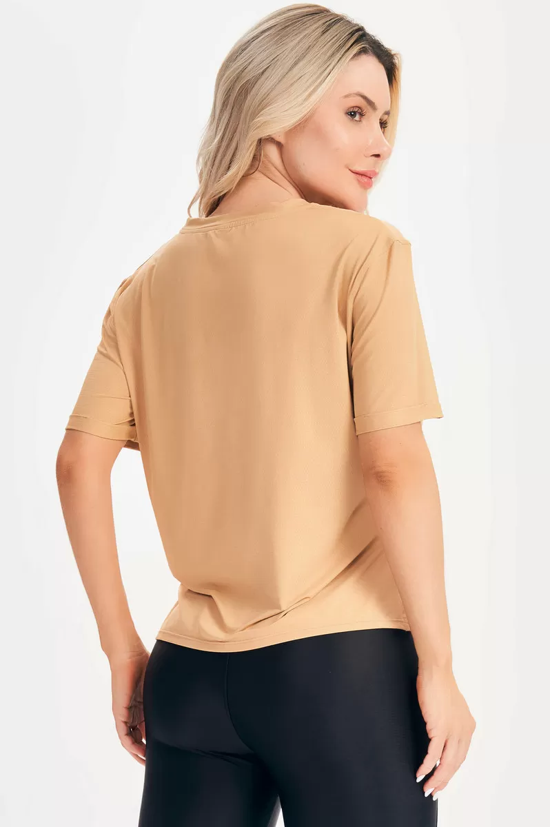 Lets Gym - Fatale Sand T-Shirt - 2655AR