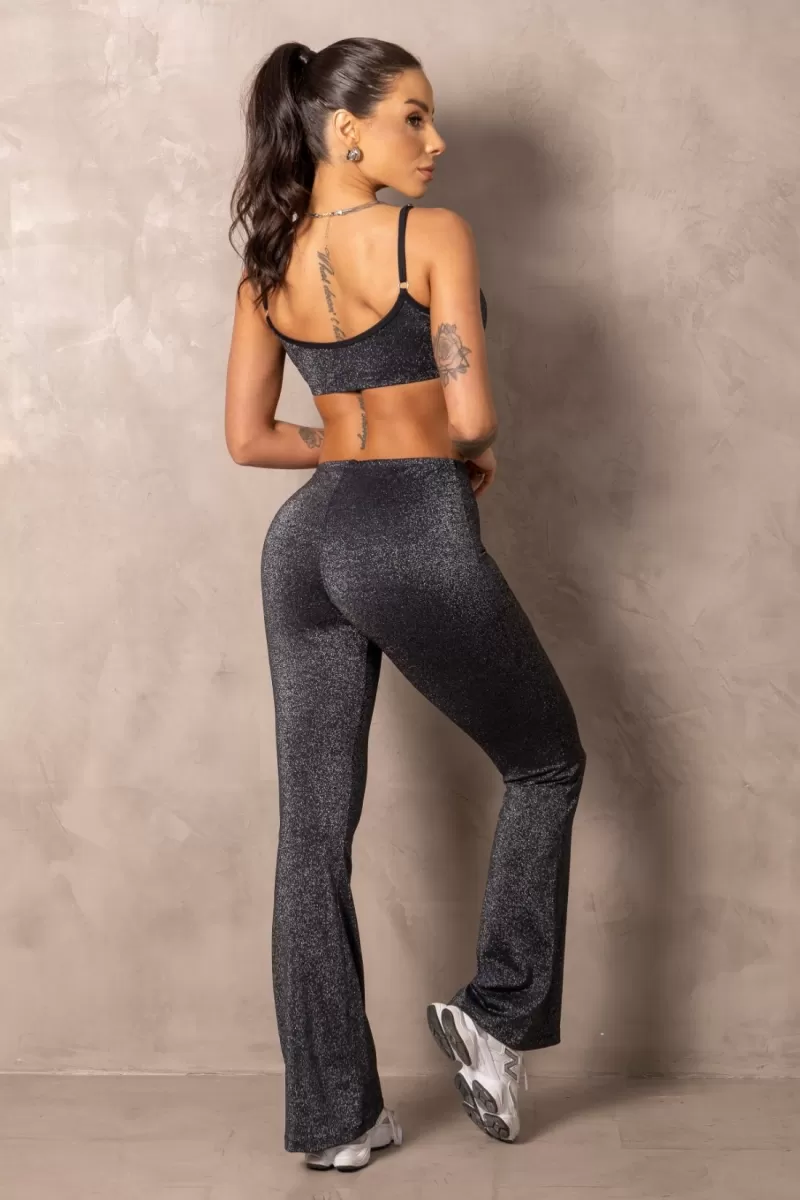 Hipkini - Top Balance Preto com Brilho - 33331134