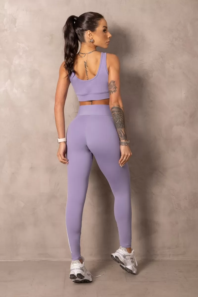 Hipkini - Top Fitness Balance Lilás com silk - 33331167