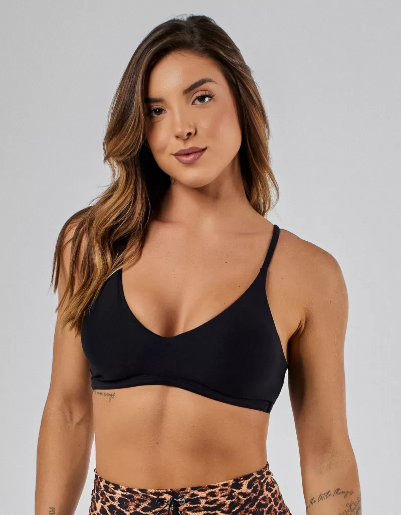 Vestem - Top Leve Sustentação Set Preto - TOP1236.PE.C0002