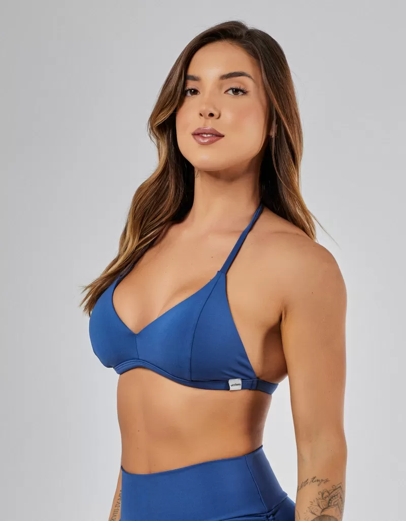 Vestem - Fierce Light Support Top in Blue Jeans - TOP1239.PE.C0257