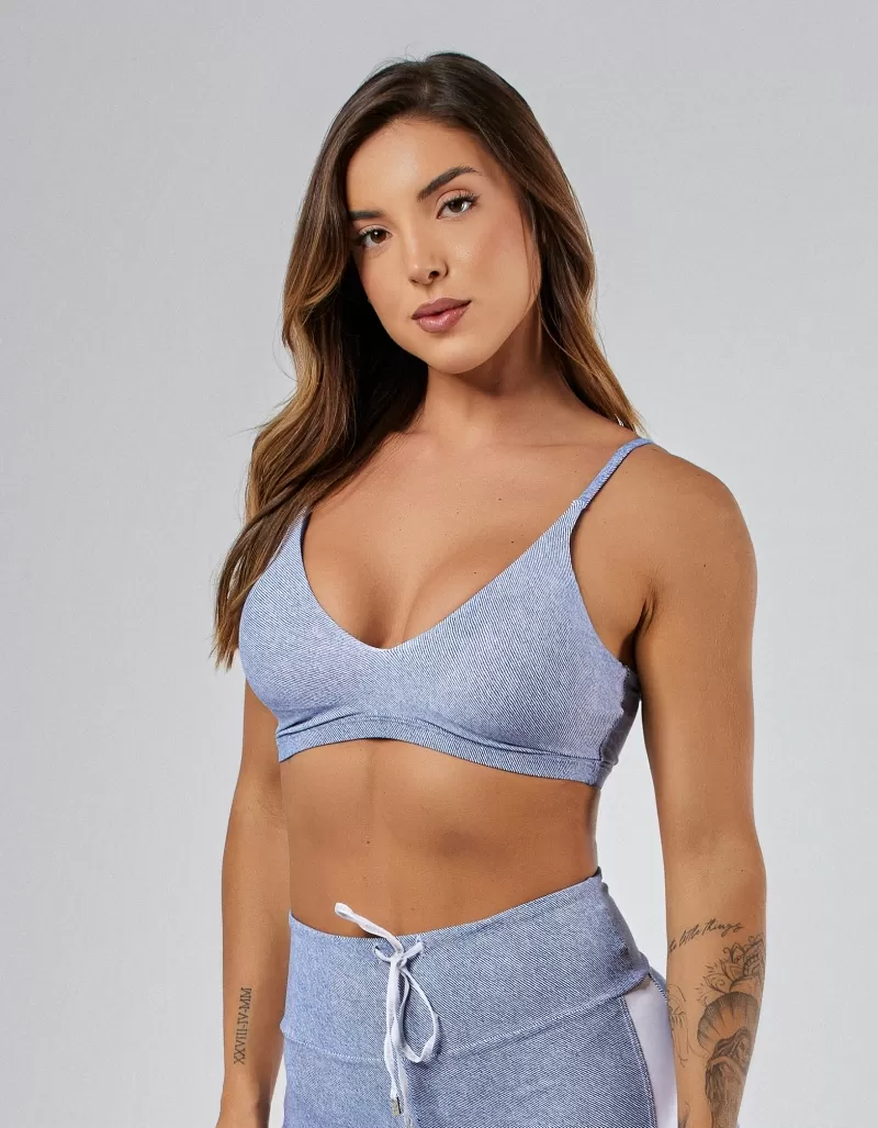 Vestem - Ju Blue Denim Light Support Top - TOP1257.PE.E1367