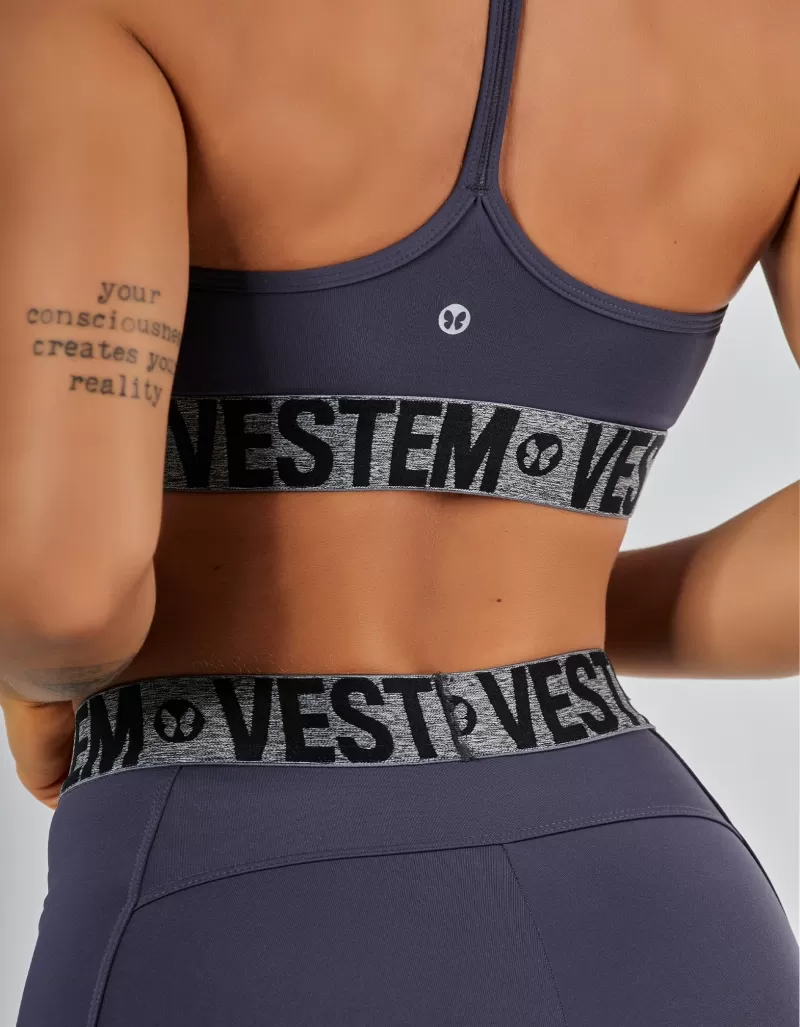 Vestem - Top Alças Finas Média Sustentação Bliss Carbox - TOP1227.PE.C0437