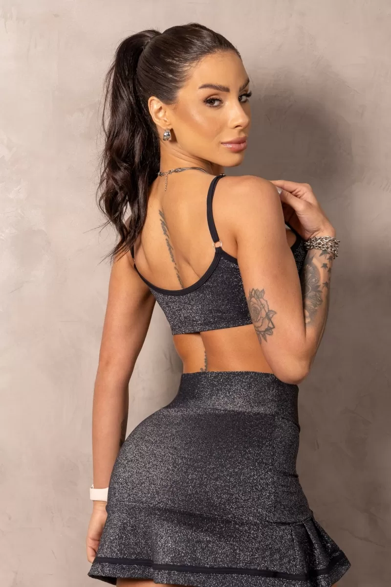 Hipkini - Top Balance Preto brilhoso - 33331396