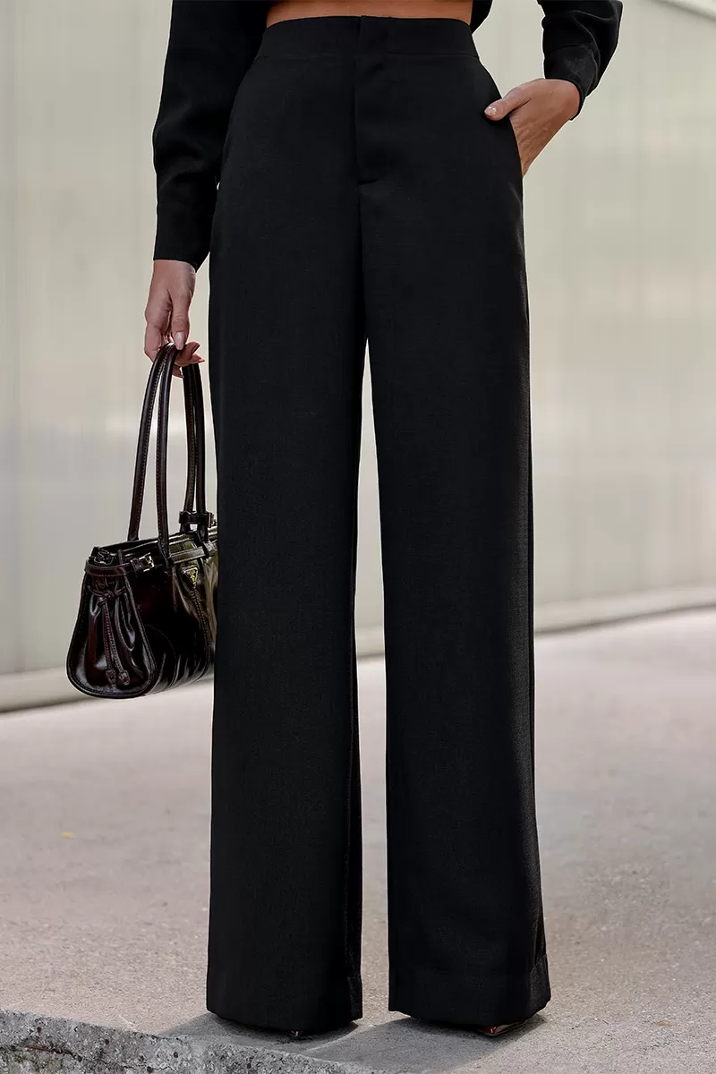 Dot Clothing - Set Dot Clothing Pants Shirt Zipper Black - 2755PRETO