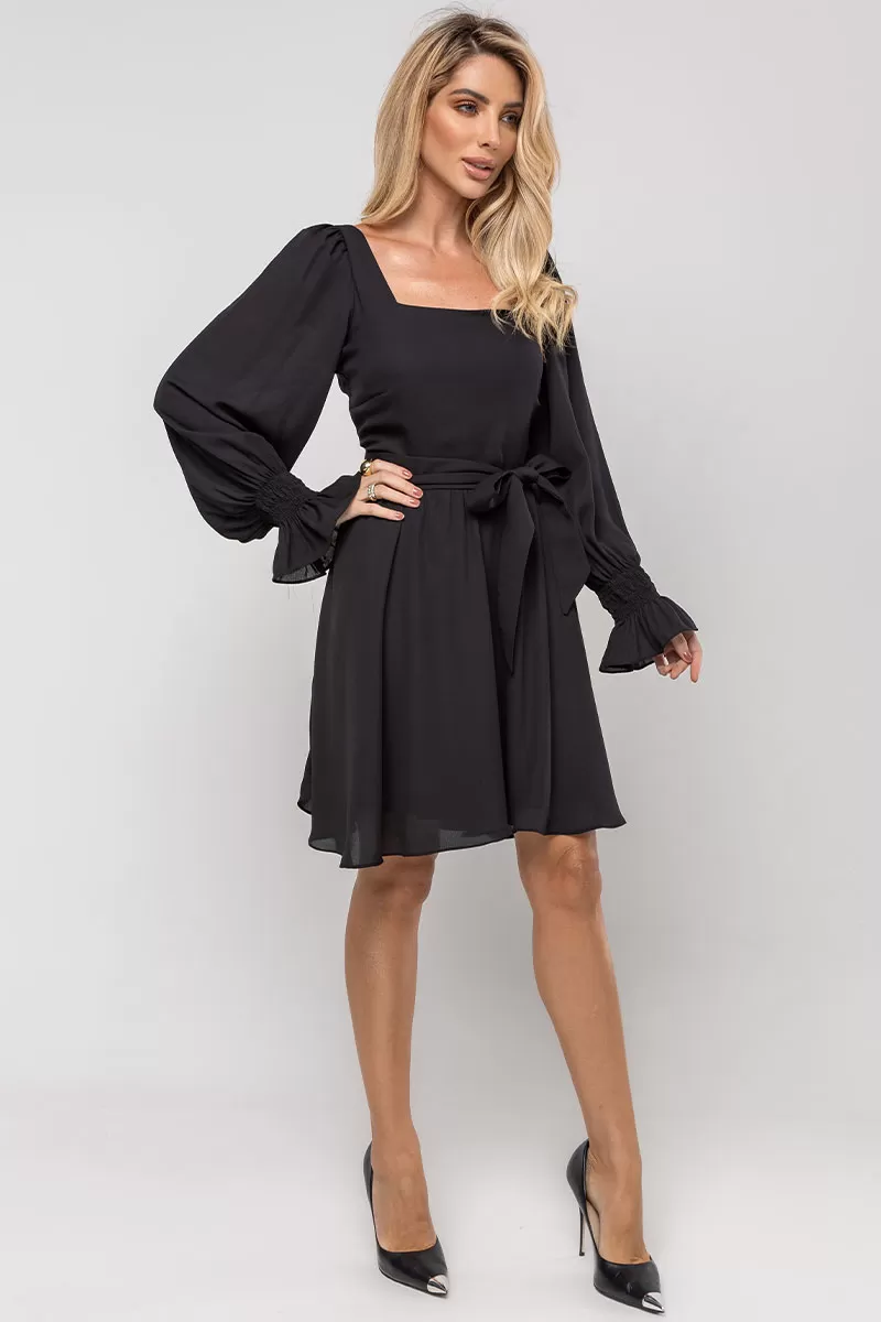 Miss Misses - Vestido Hortensia Preto - 54570001