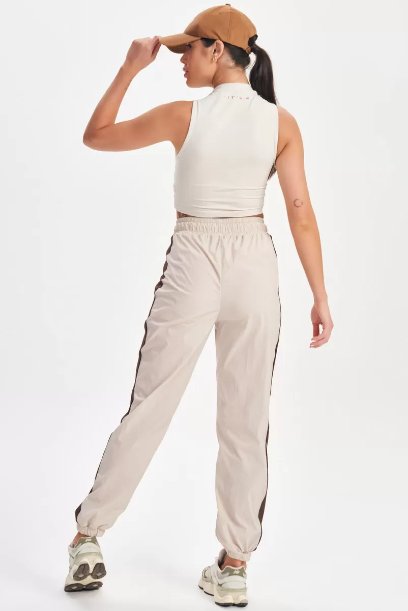 Lets Gym - Off White Jogger Pants - 2648OFW