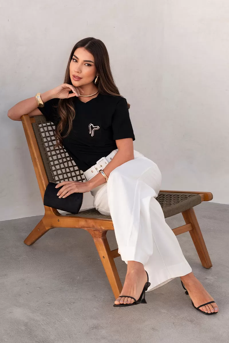 Miss Misses - Blusa Tamires Preto - 54600001