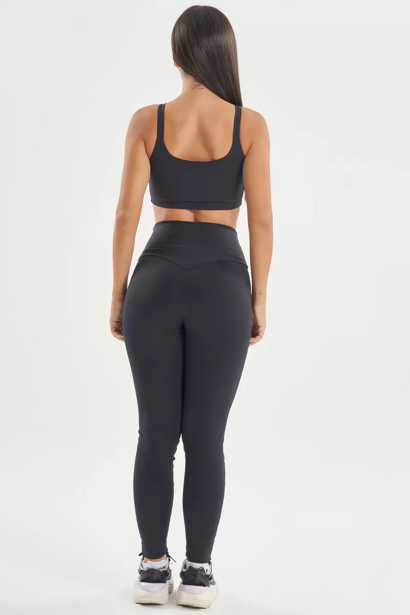 Lets Gym - Top Basic Colors Preto - 2720PT