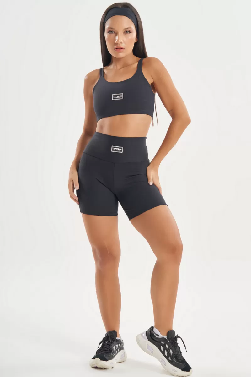 Lets Gym - Shorts Basic Colors Preto - 2722PT