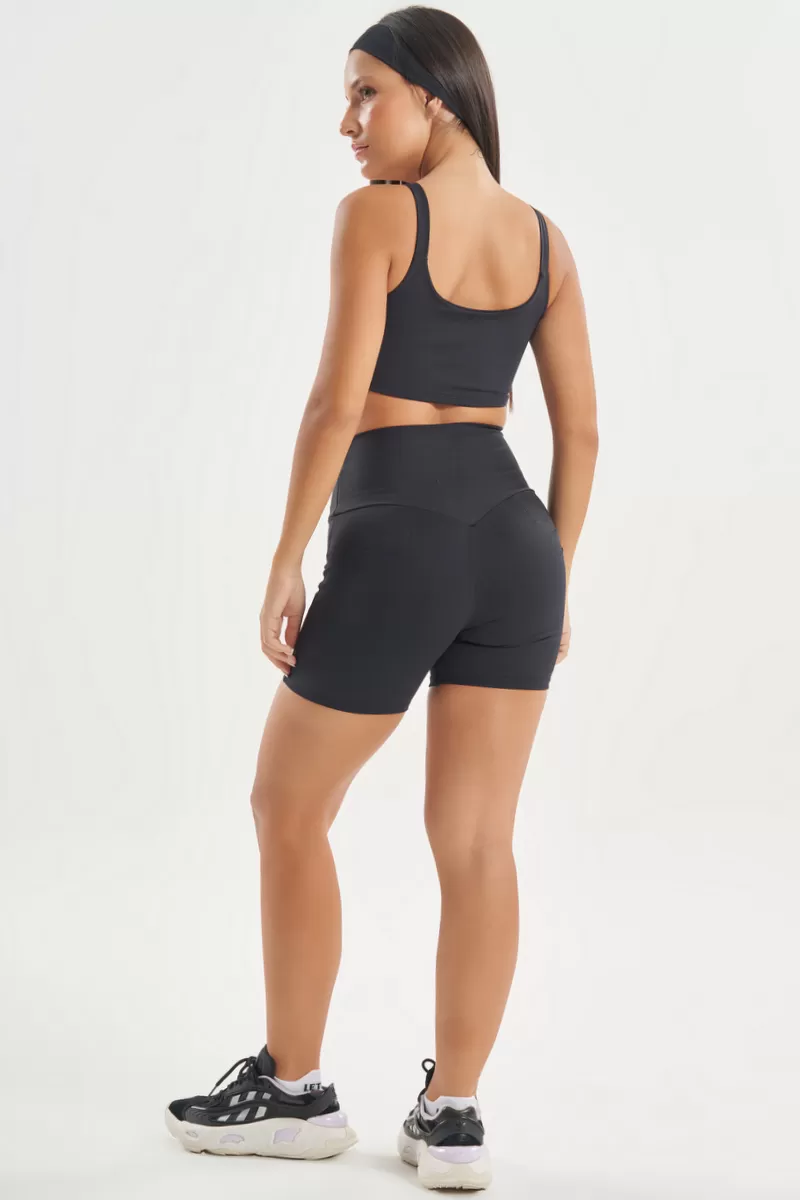 Lets Gym - Shorts Basic Colors Preto - 2722PT