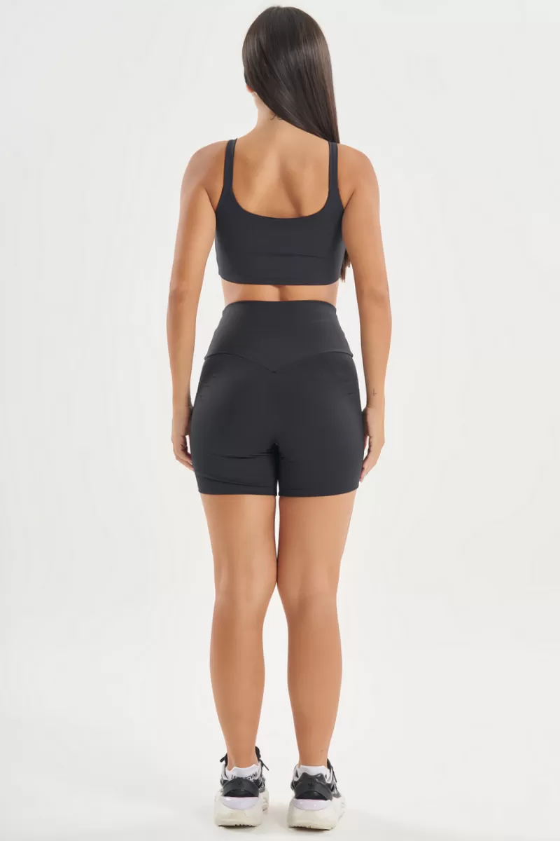 Lets Gym - Shorts Basic Colors Preto - 2722PT