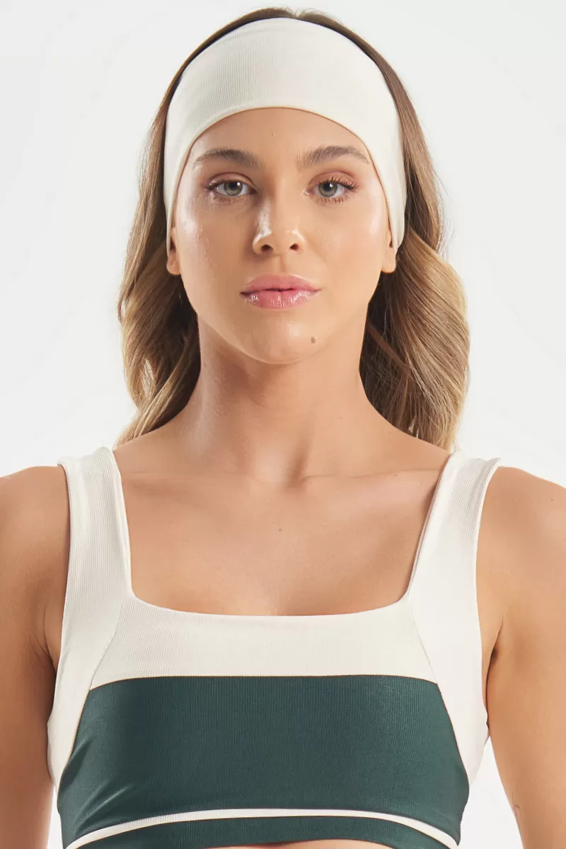 Lets Gym - Head Band Legacy Off White - 2747OFW