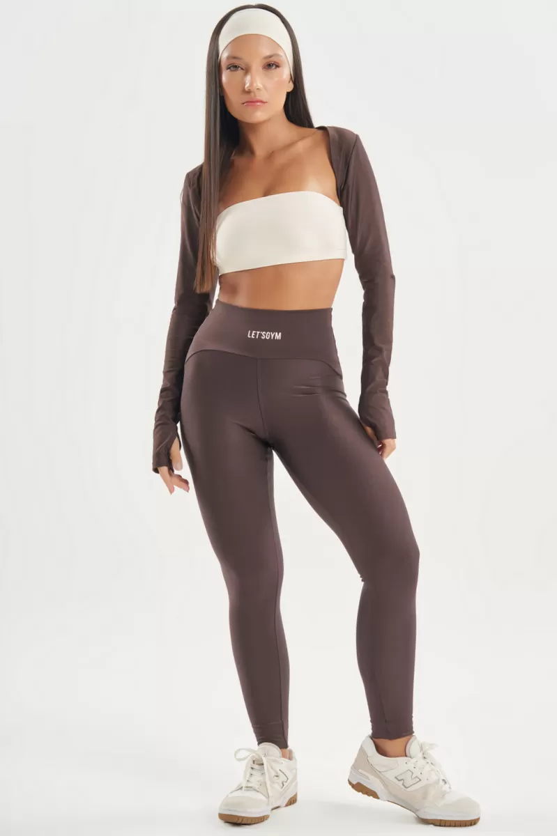 Lets Gym - Off White Functional Band Top - 2774OFW