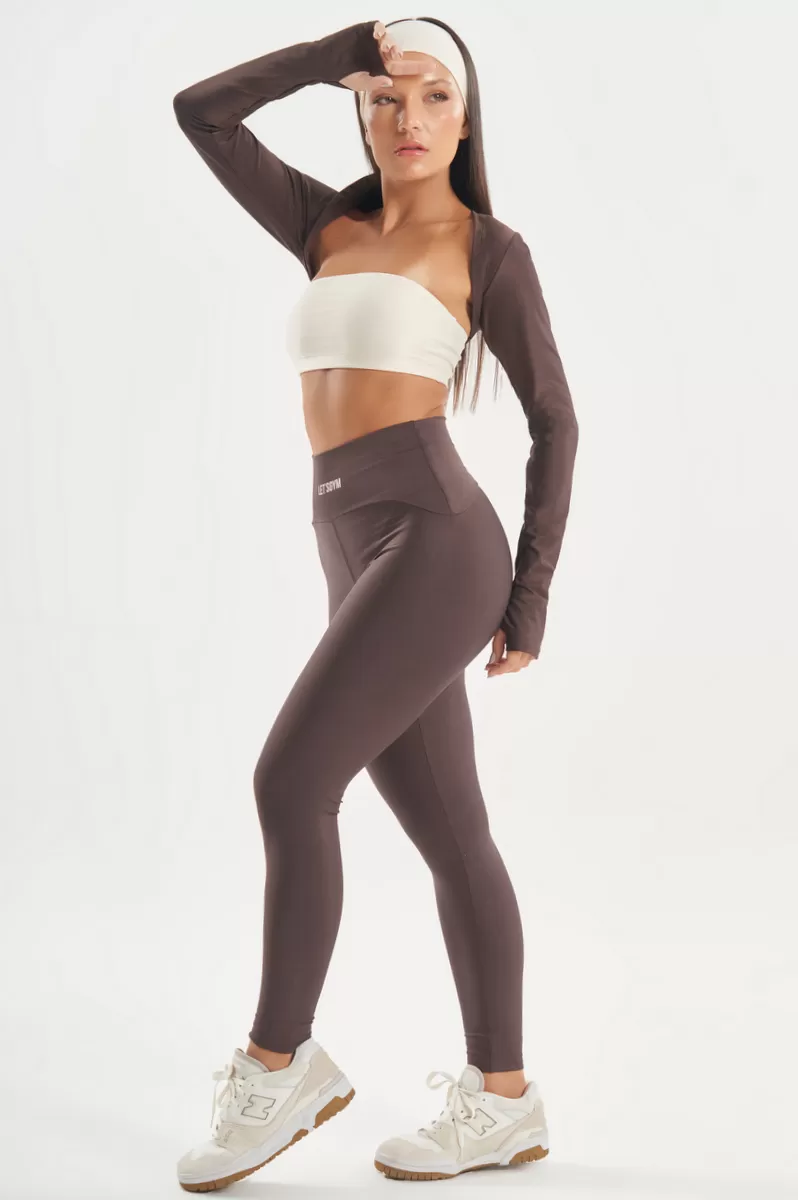 Lets Gym - Off White Functional Band Top - 2774OFW