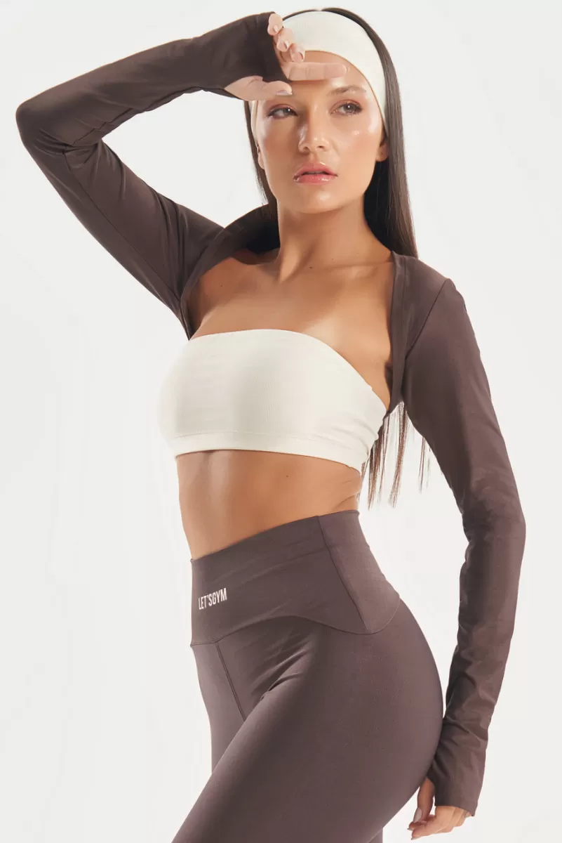 Lets Gym - Blouse Functional Coffee - 2775CF