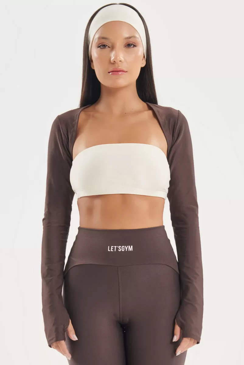 Lets Gym - Blouse Functional Coffee - 2775CF