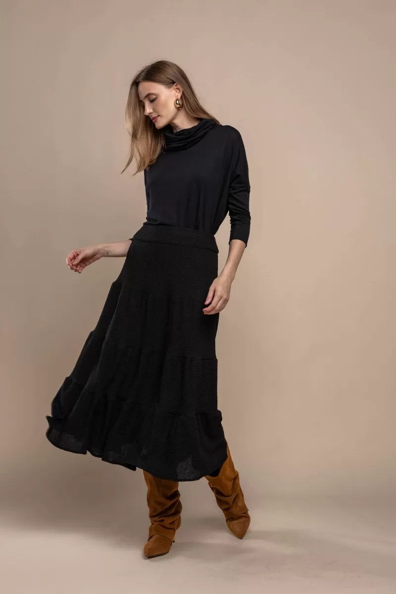 Hidrogênio - SAIA LONGUETTI 3 MARIAS PRETO - 20431001