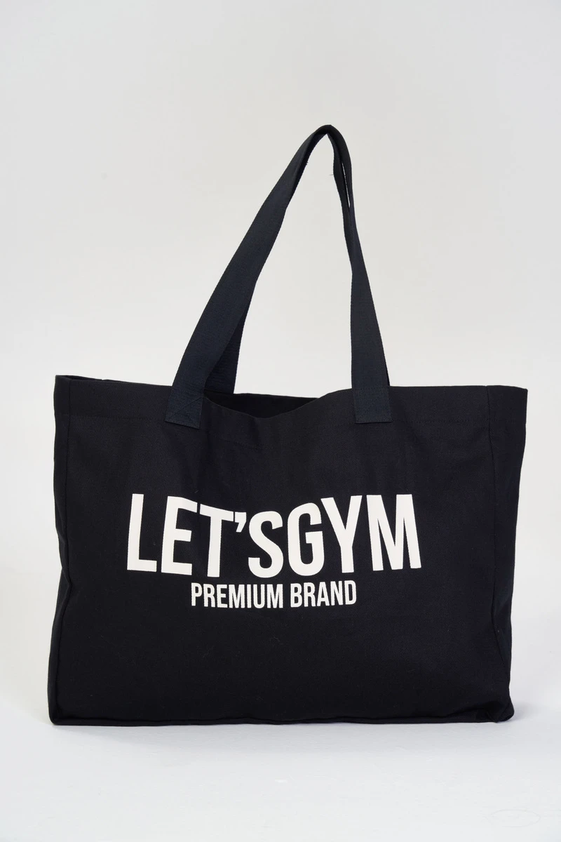 Lets Gym - Lets Gym Black Ecobag - 2805PT