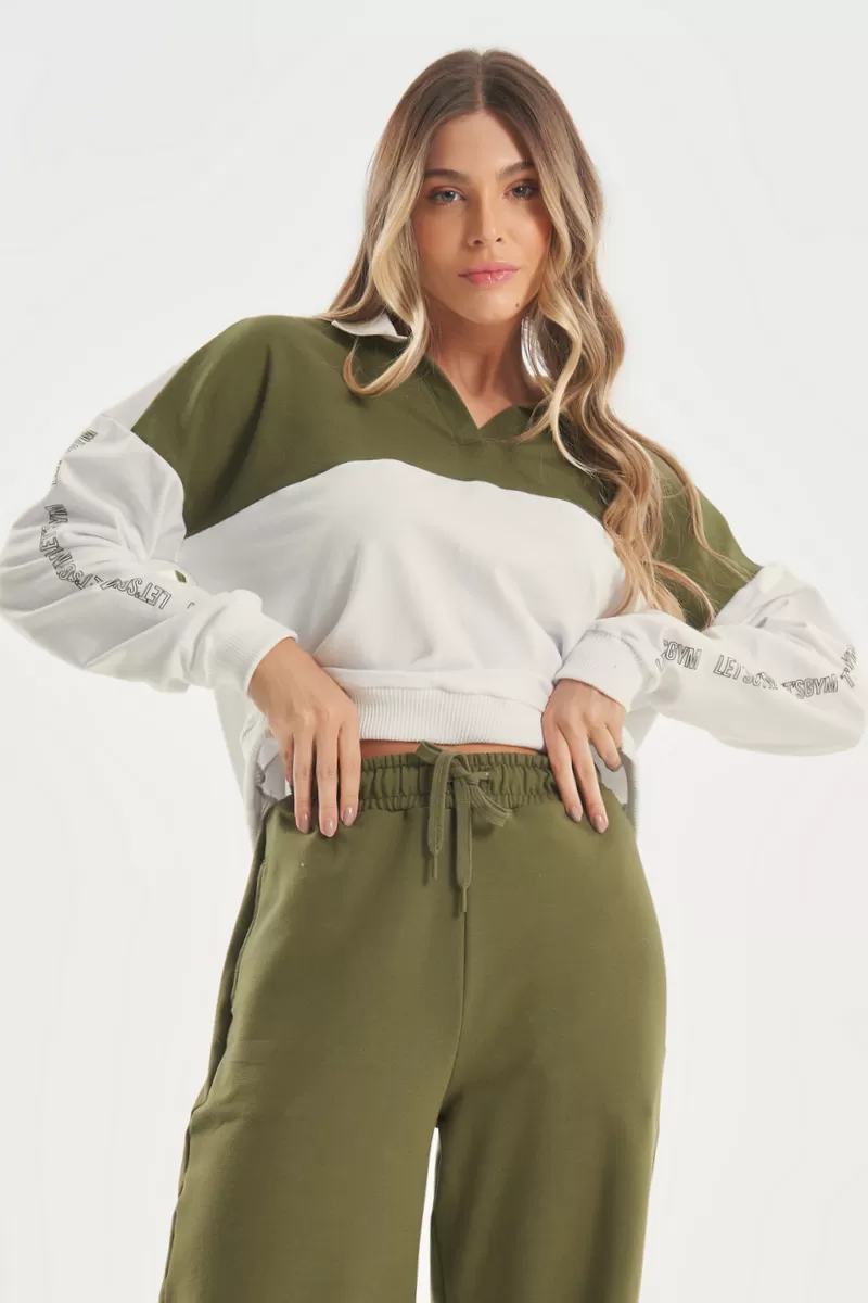 Lets Gym - Moletom Champions Verde Militar - 2781VDM