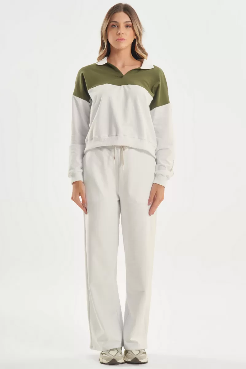 Lets Gym - Pants Pantalona Champions Off White - 2782OFW