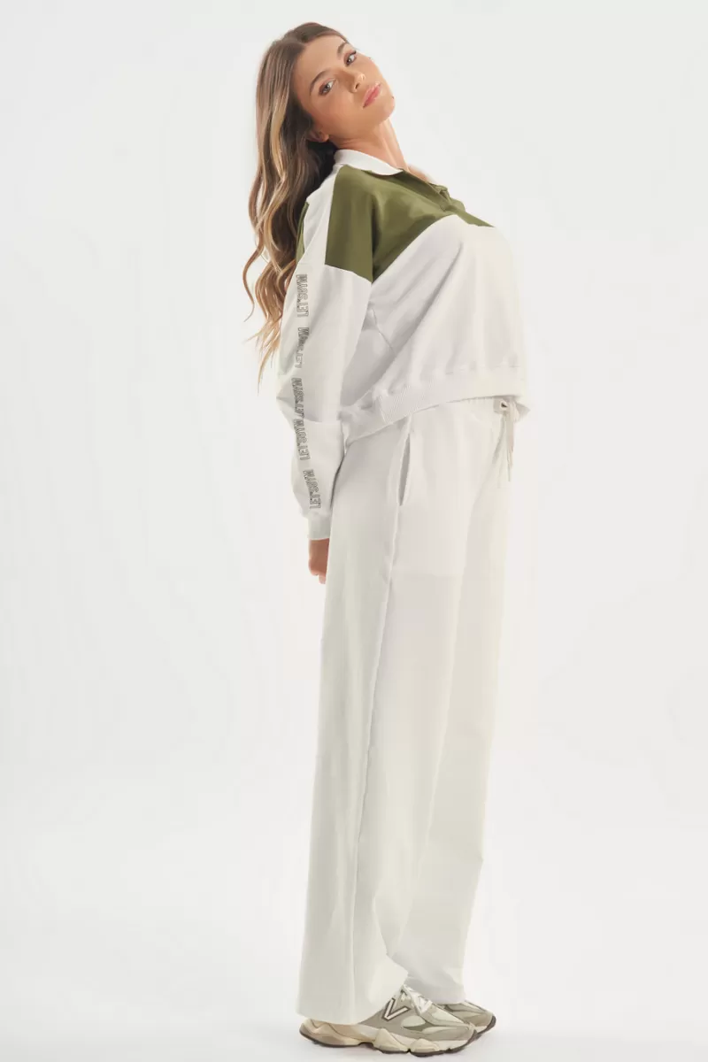 Lets Gym - Pants Pantalona Champions Off White - 2782OFW